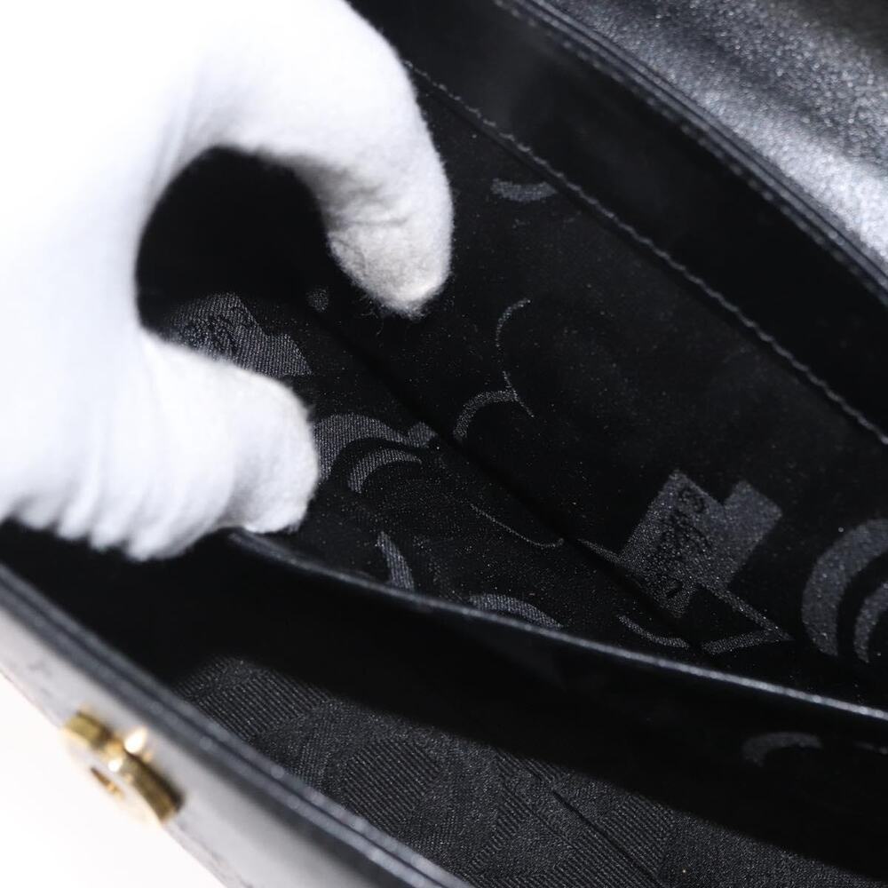 Salvatore Ferragamo Leather Handbag Black - Picture 3 of 16